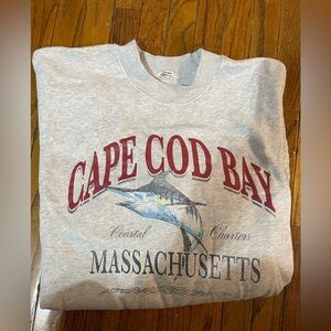 Abercrombie & Fitch Gray Cape Cod Bay Sweatshirt
